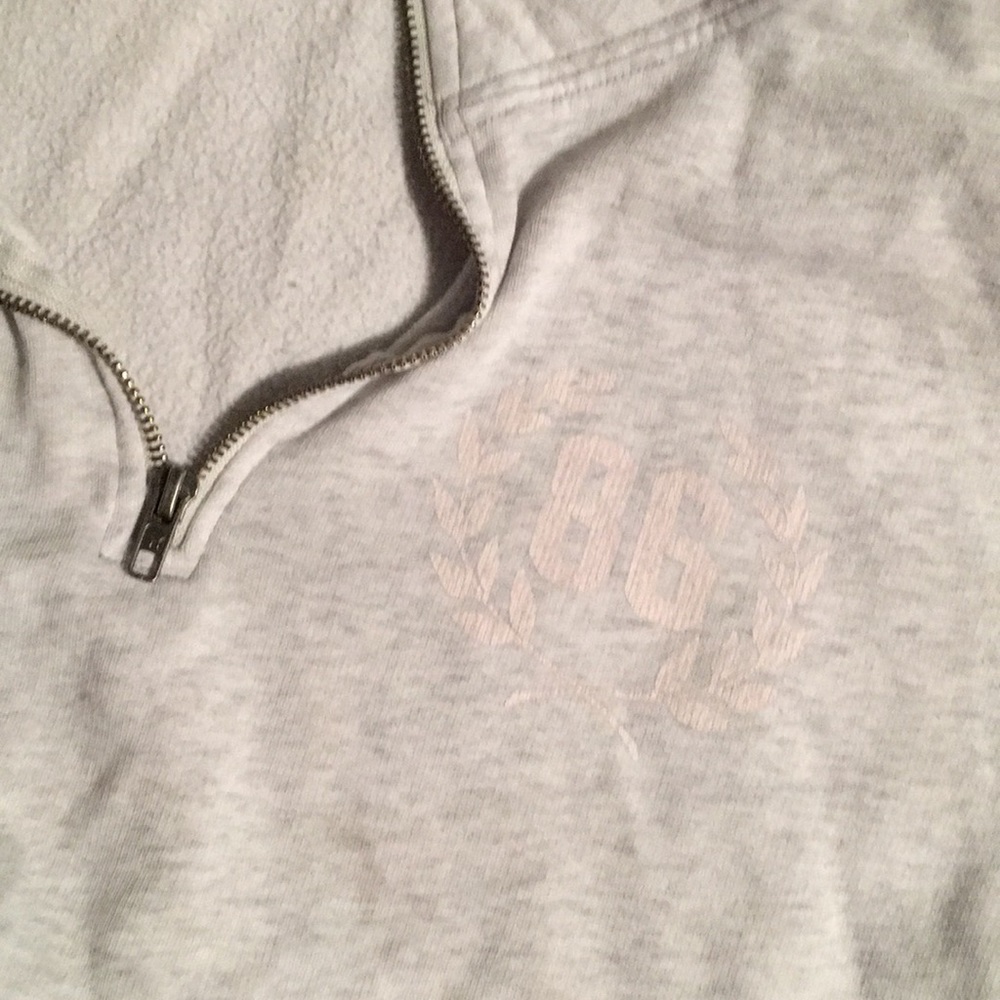 PINK quarter zip sweatshirt